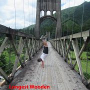 2016 Japan Longest Wooden Walking Bridge 2